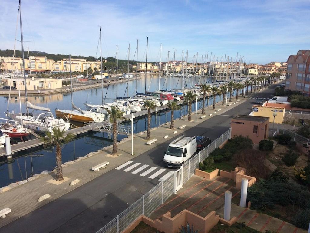 Gruissan Appartement Calme, Vue Sur Port De Plaisance -Clim, Empl.Parking Buitenkant foto