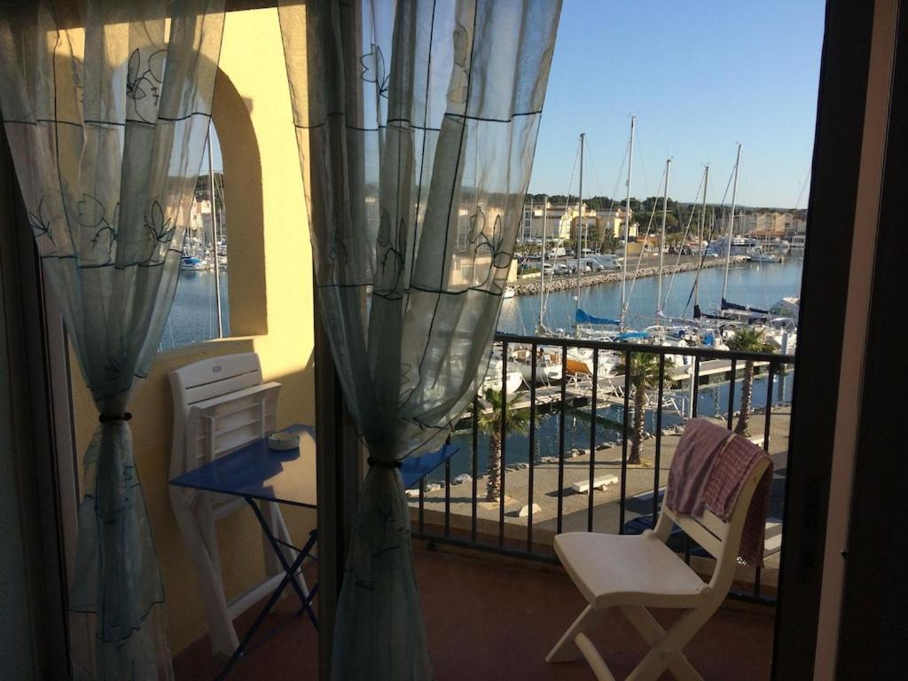 Gruissan Appartement Calme, Vue Sur Port De Plaisance -Clim, Empl.Parking Buitenkant foto