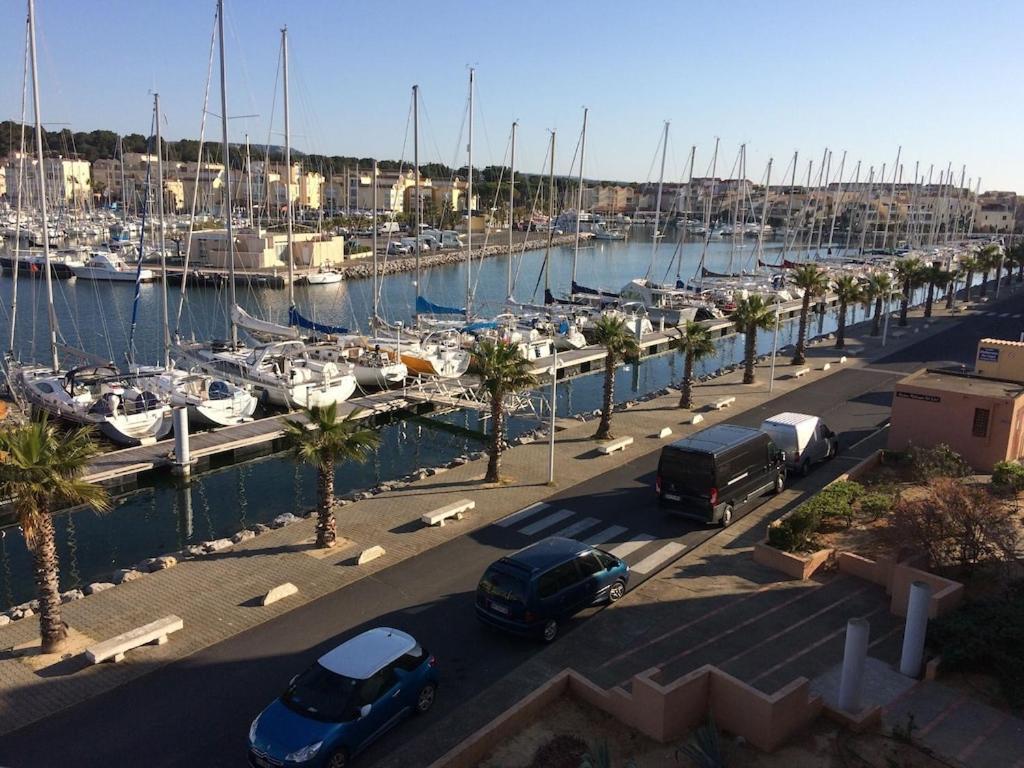 Gruissan Appartement Calme, Vue Sur Port De Plaisance -Clim, Empl.Parking Buitenkant foto